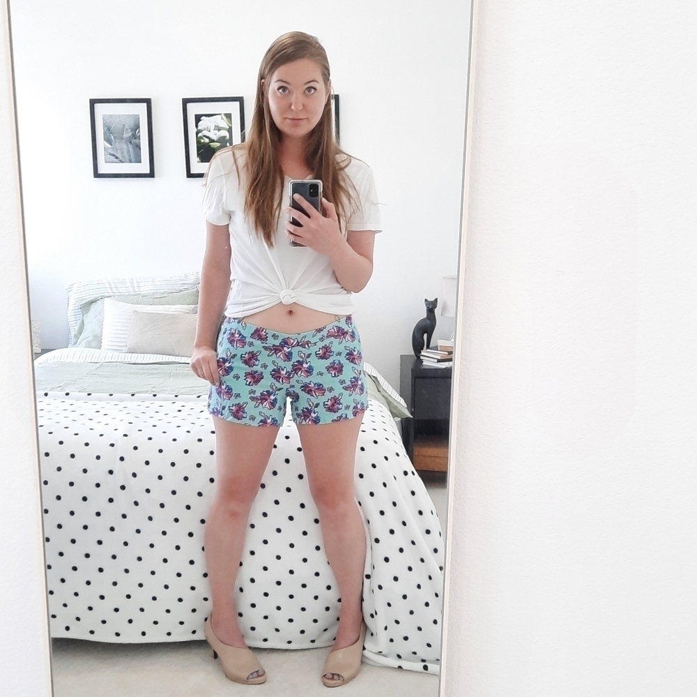 Kut From the Kloth Jansen Linen Printed Short 6